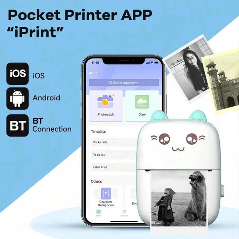 Pocketprint Mini Bluetooth Printer
